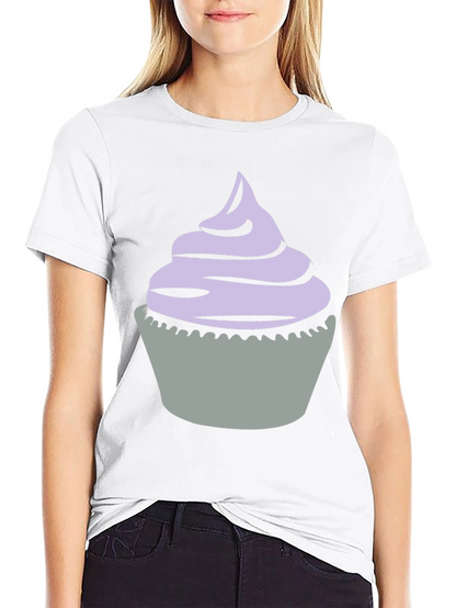 Cupcake Graphic Tee - Sweet Treat Design
