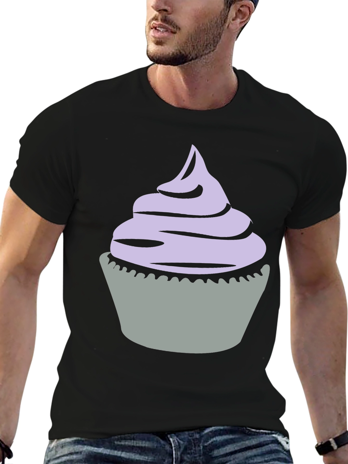 Cupcake Graphic Tee - Sweet Treat Design