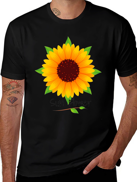 Sunflower Graphic Tee - Stylish Casual Wear