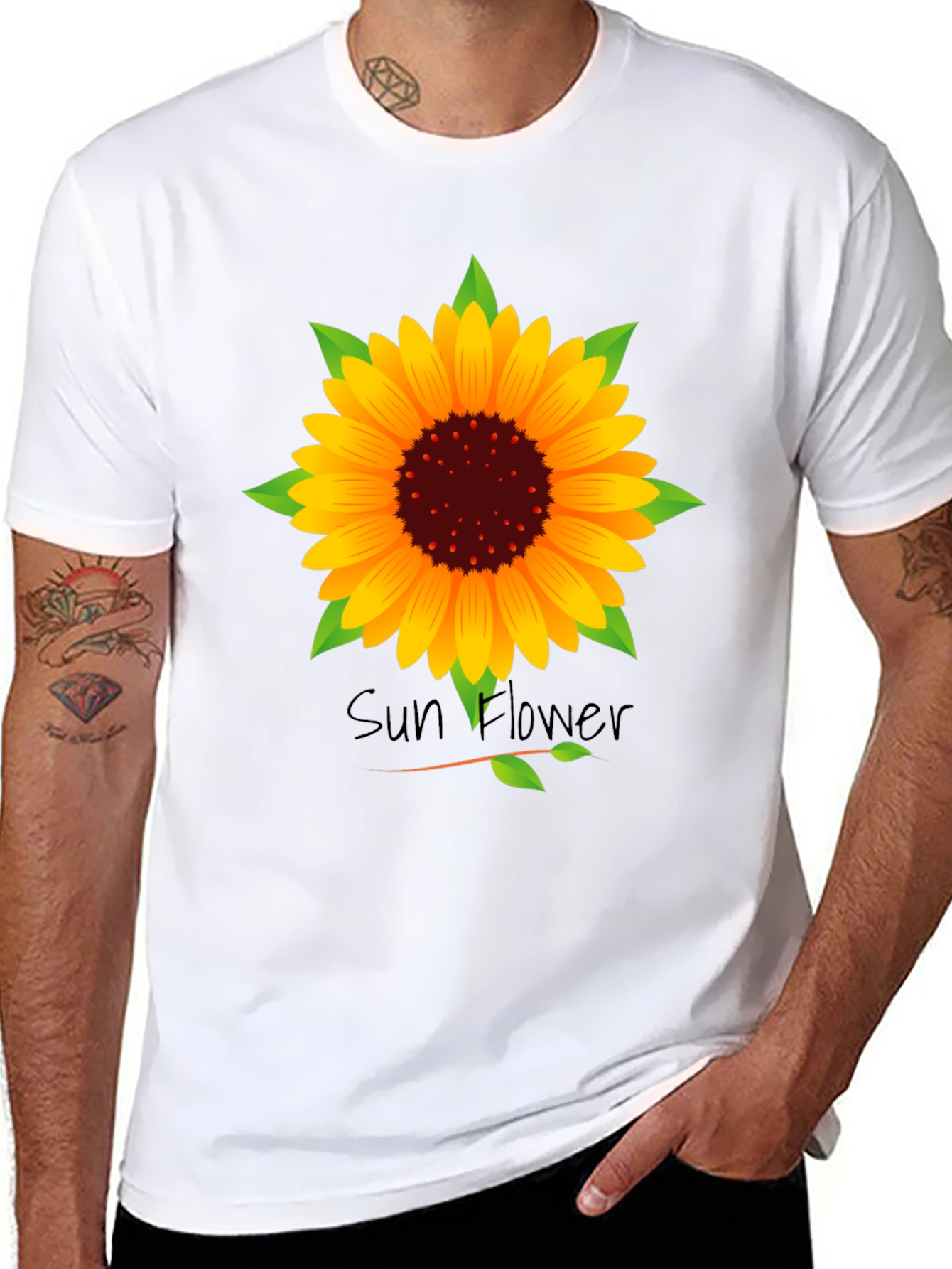 Sunflower Graphic Tee - Stylish Casual Wear
