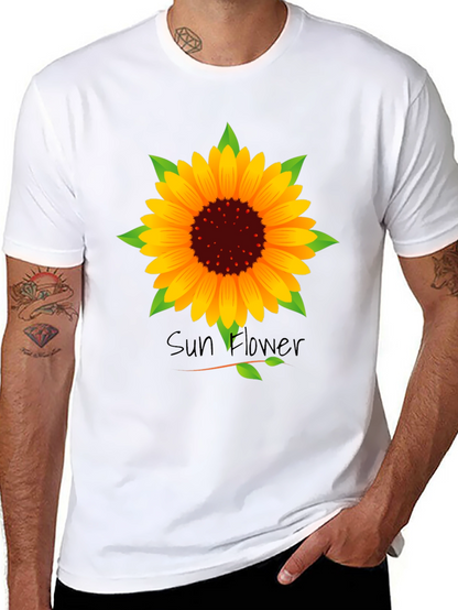 Sunflower Graphic Tee - Stylish Casual Wear