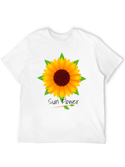 Sunflower Graphic Tee - Stylish Casual Wear