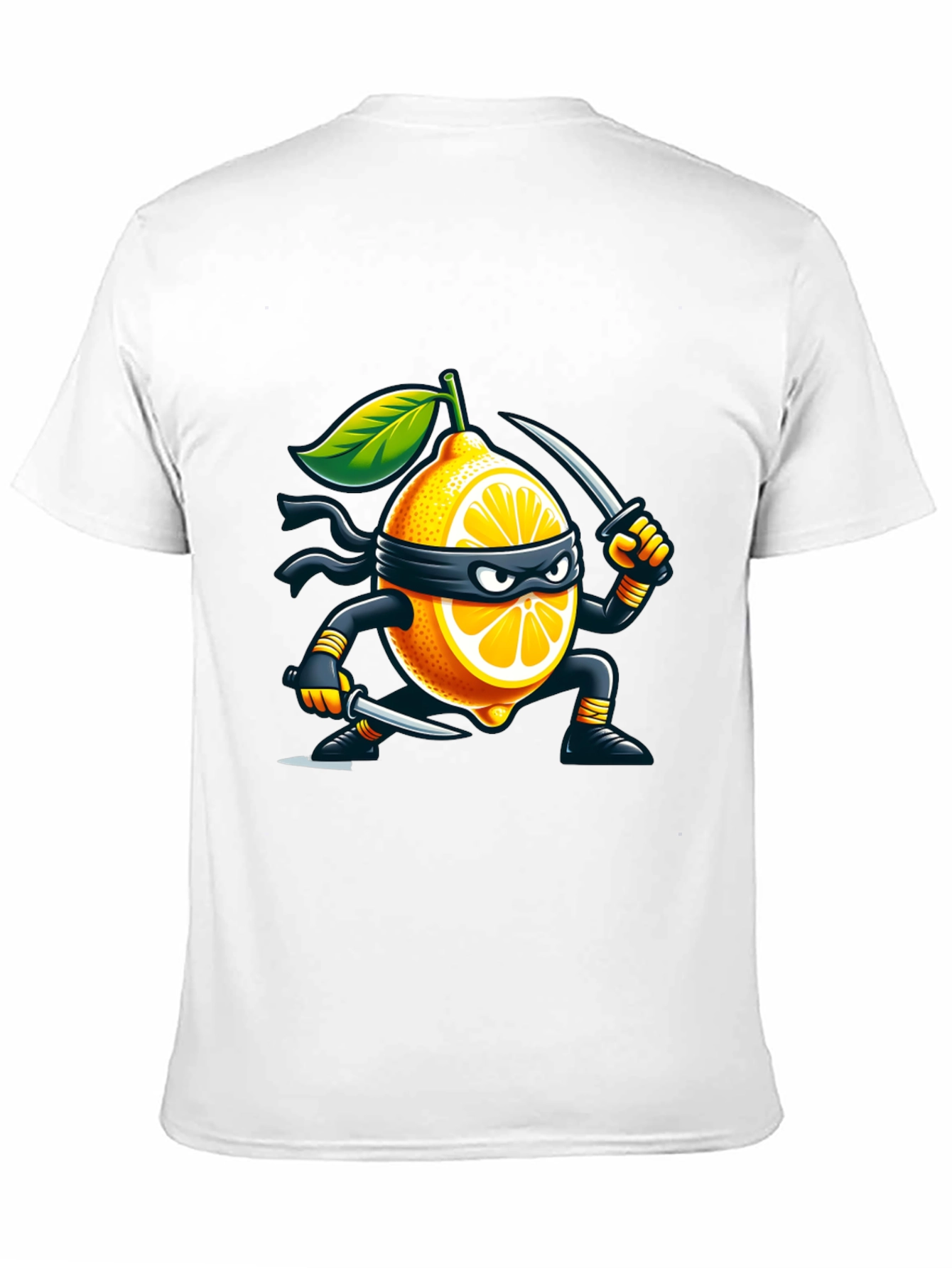 Lemon Ninja T-Shirt - Stealthy Fruit Fun