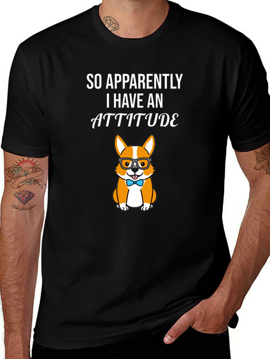 Sassy Corgi Attitude T-Shirt -  Cute Dog Tee