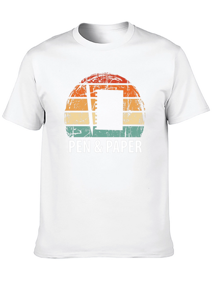 Pen & Paper Retro T-Shirt