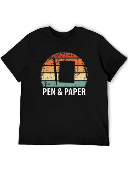 Pen & Paper Retro T-Shirt