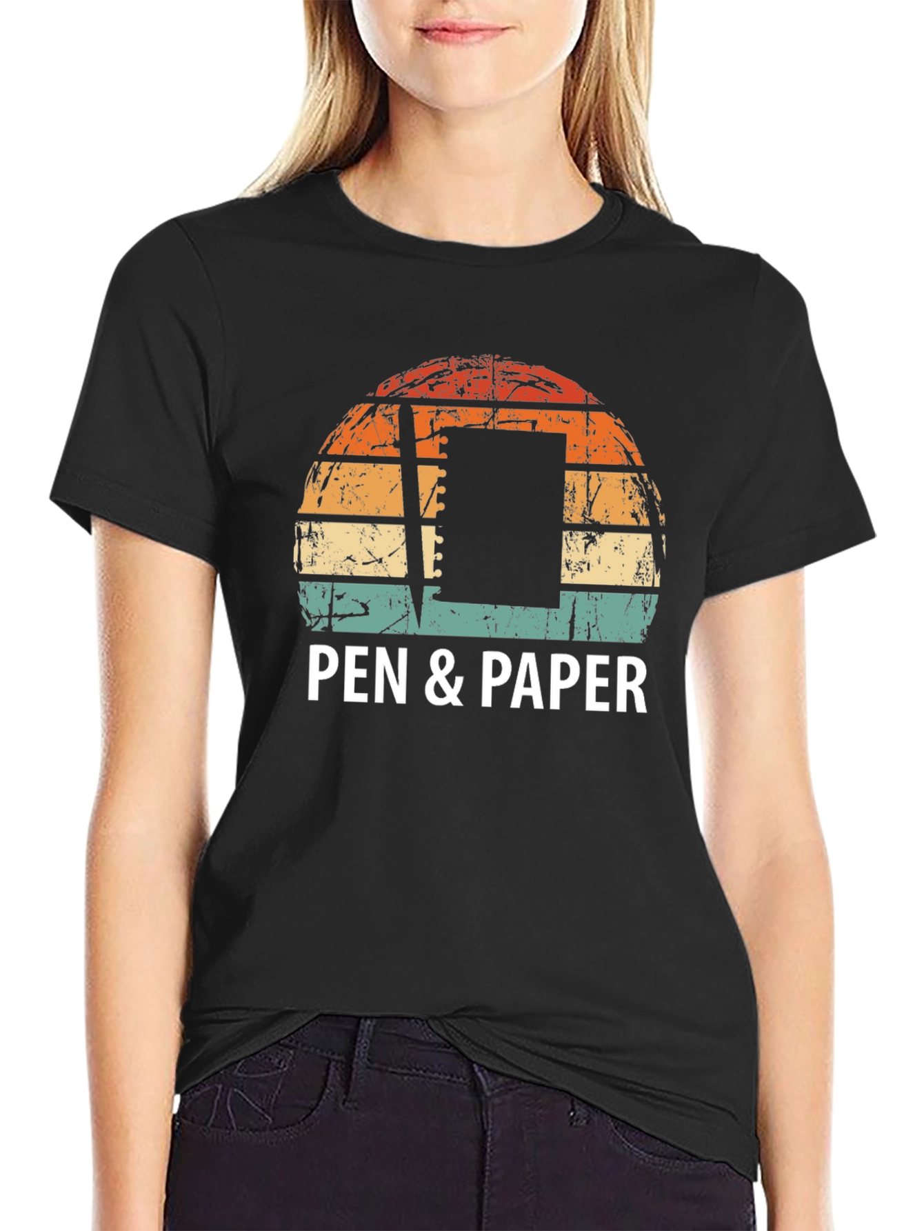 Pen & Paper Retro T-Shirt