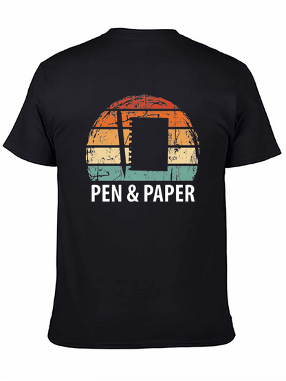 Pen & Paper Retro T-Shirt