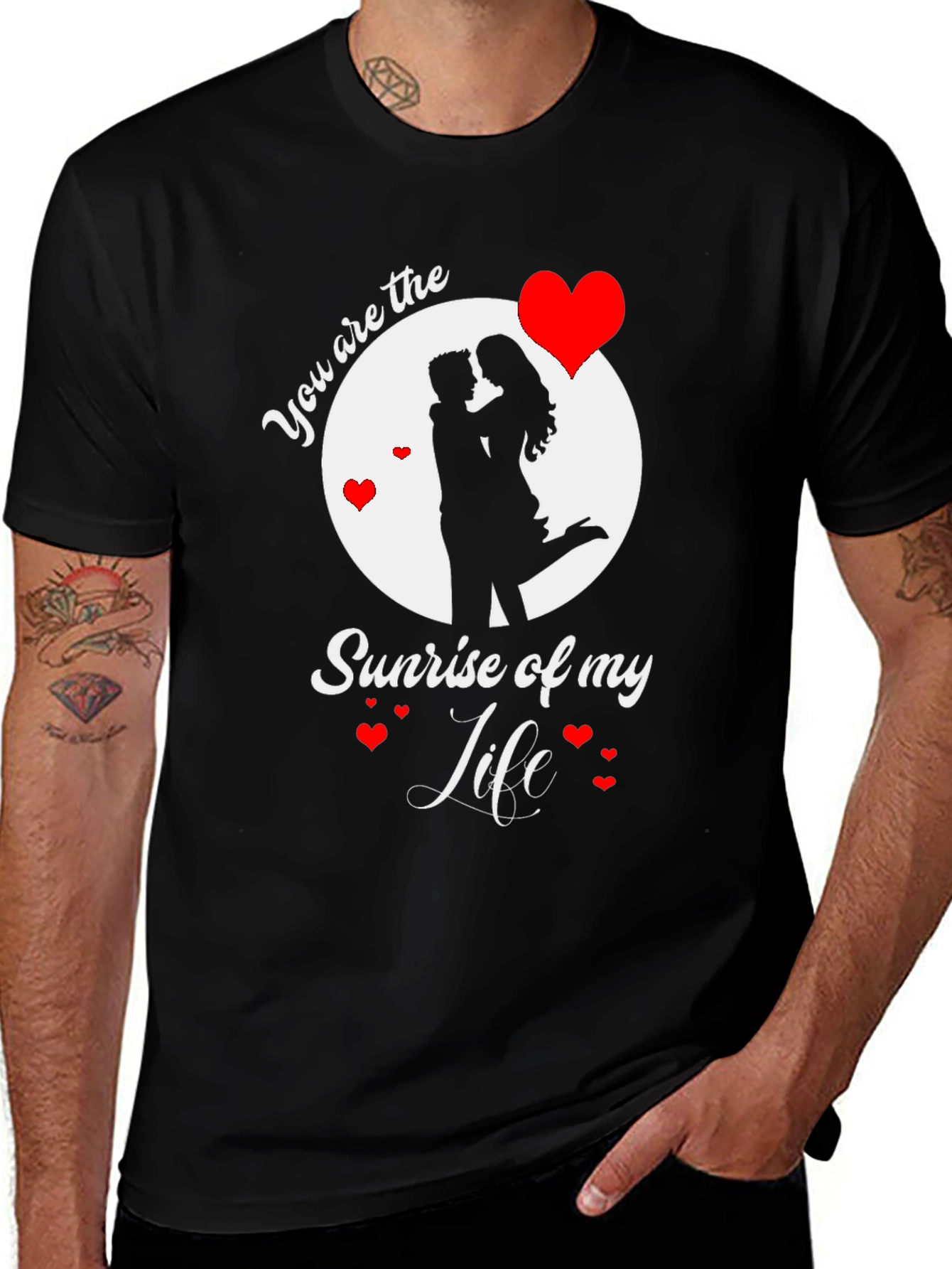 Romantic Couple T-Shirt - You Are the Sunrise