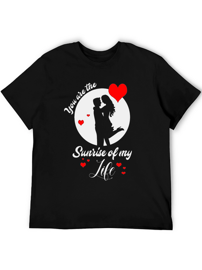 Romantic Couple T-Shirt - You Are the Sunrise