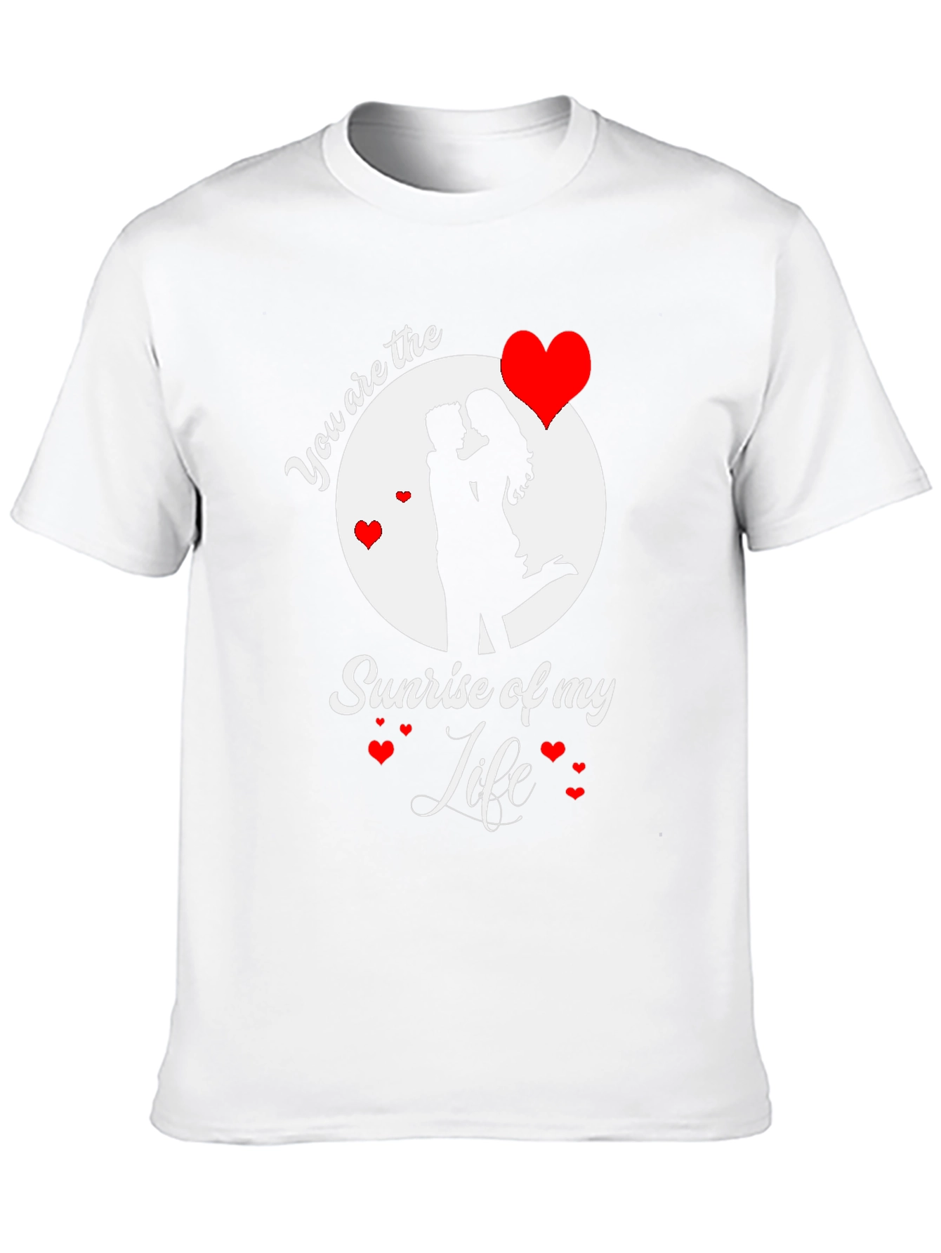 Romantic Couple T-Shirt - You Are the Sunrise