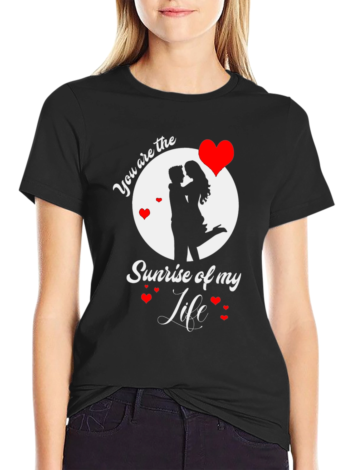 Romantic Couple T-Shirt - You Are the Sunrise