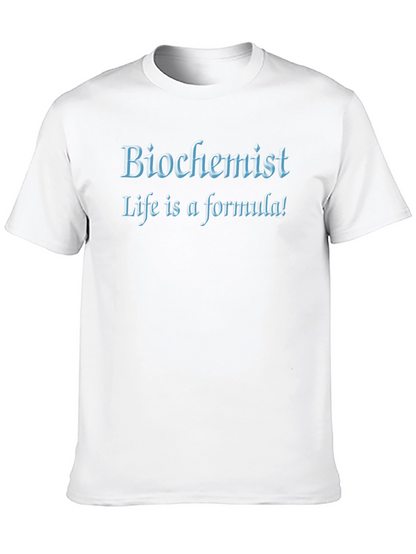 Biochemist Formula T-Shirt - Science Geek Tee