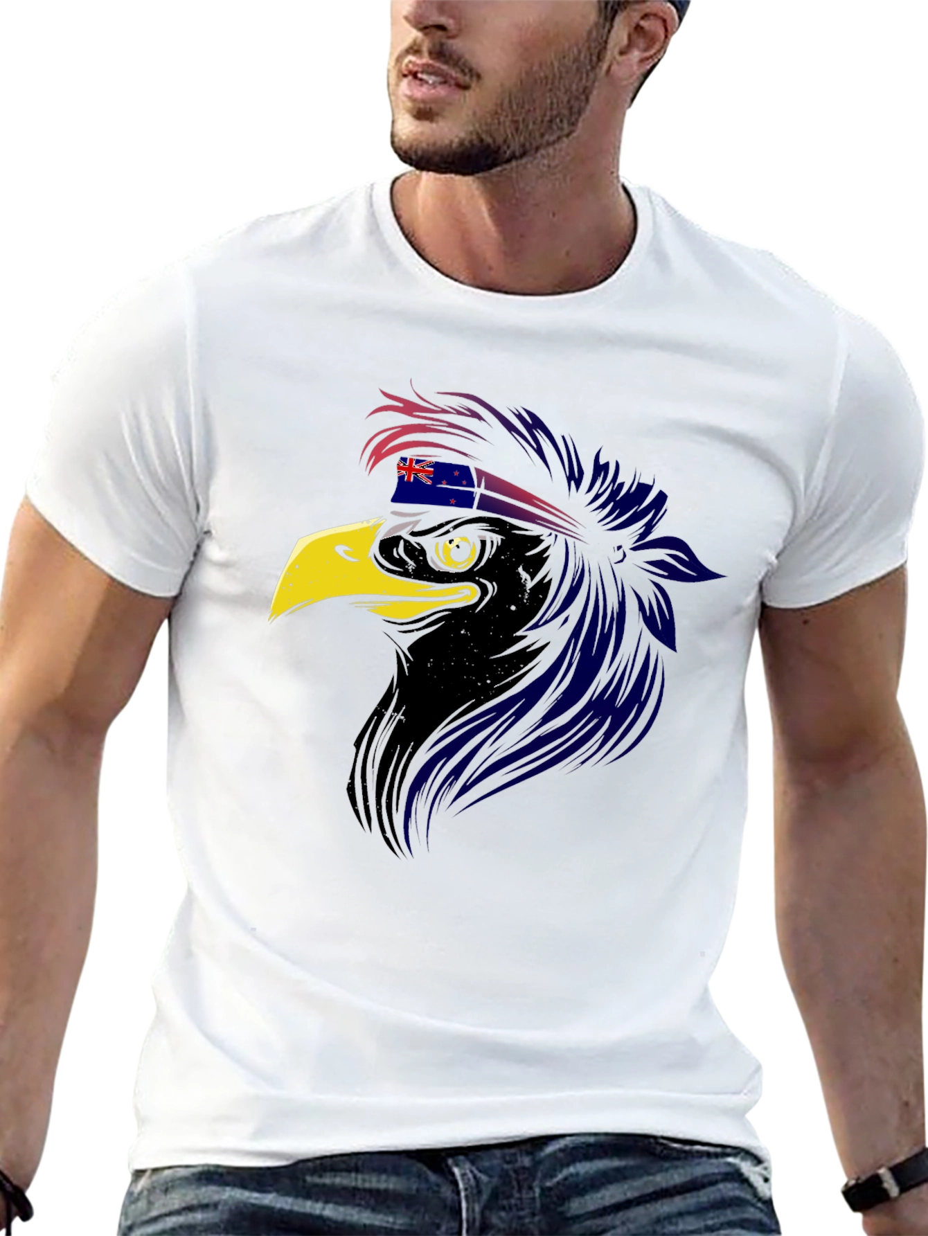 Eagle Flag Graphic T-Shirt