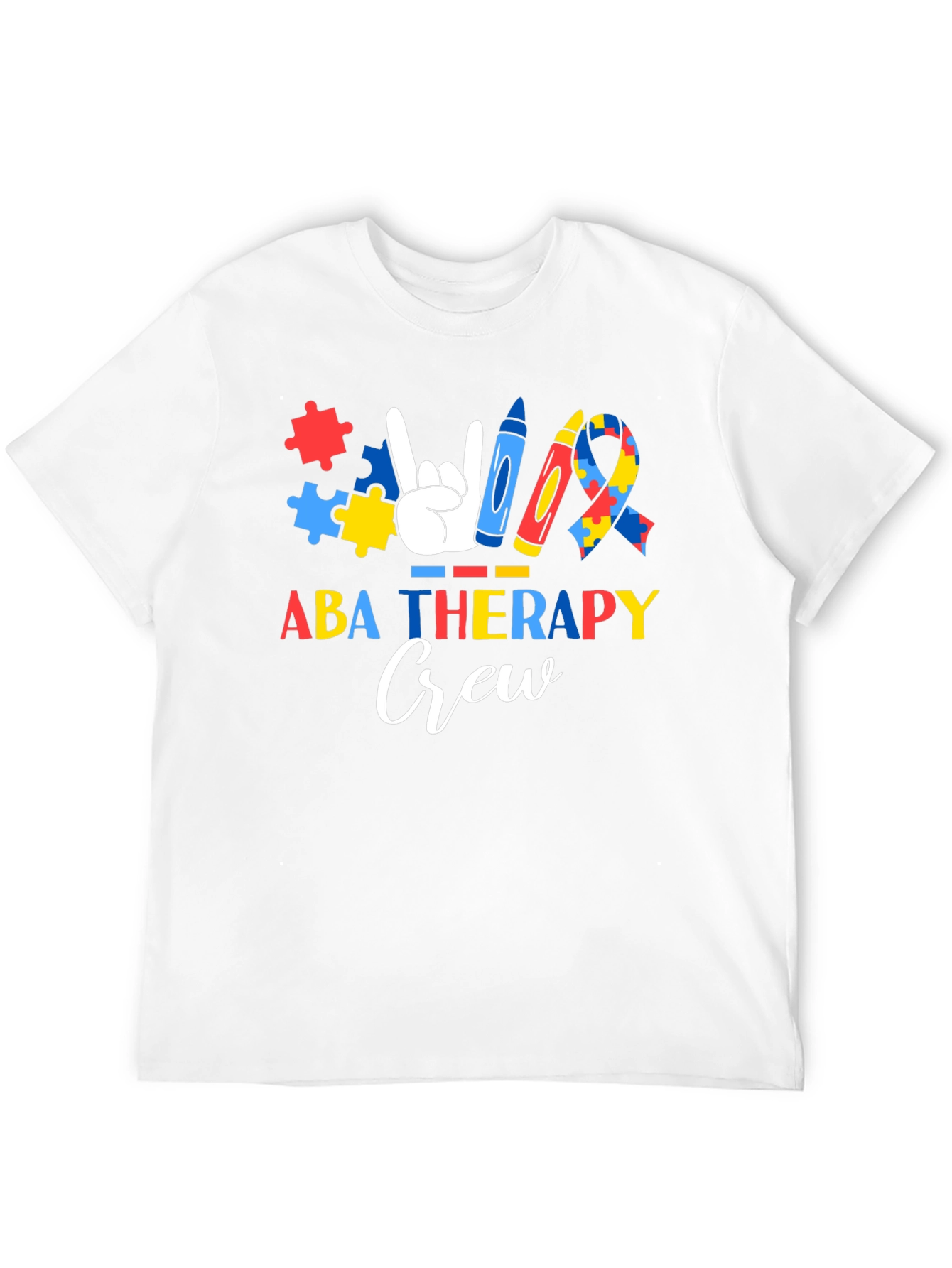 ABA Therapy Crew Autism Awareness T-Shirt