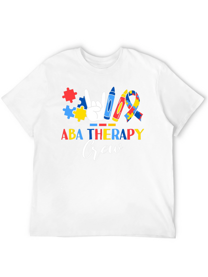 ABA Therapy Crew Autism Awareness T-Shirt