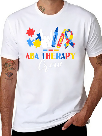 ABA Therapy Crew Autism Awareness T-Shirt