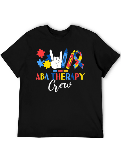 ABA Therapy Crew Autism Awareness T-Shirt