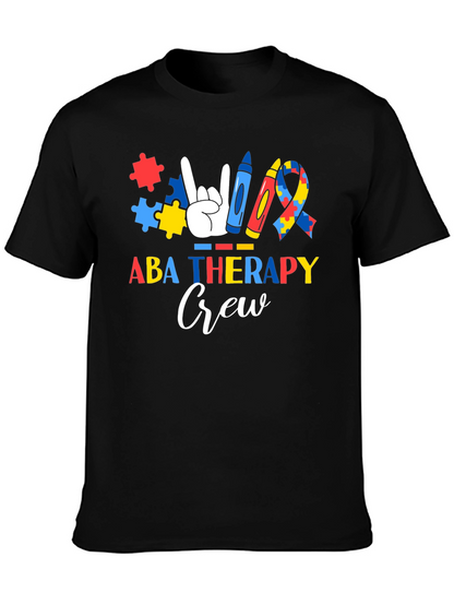 ABA Therapy Crew Autism Awareness T-Shirt
