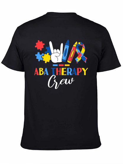 ABA Therapy Crew Autism Awareness T-Shirt