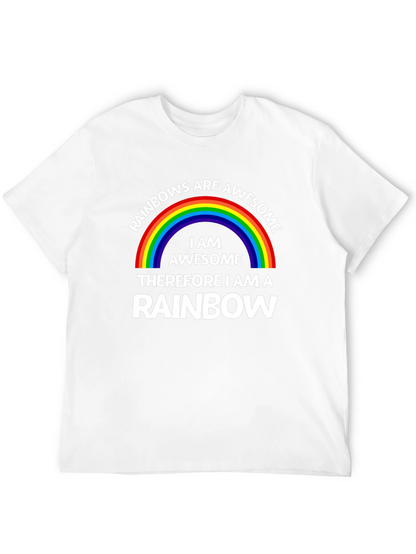 Rainbows Are Awesome T-Shirt - Fun & Stylish