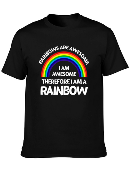 Rainbows Are Awesome T-Shirt - Fun & Stylish