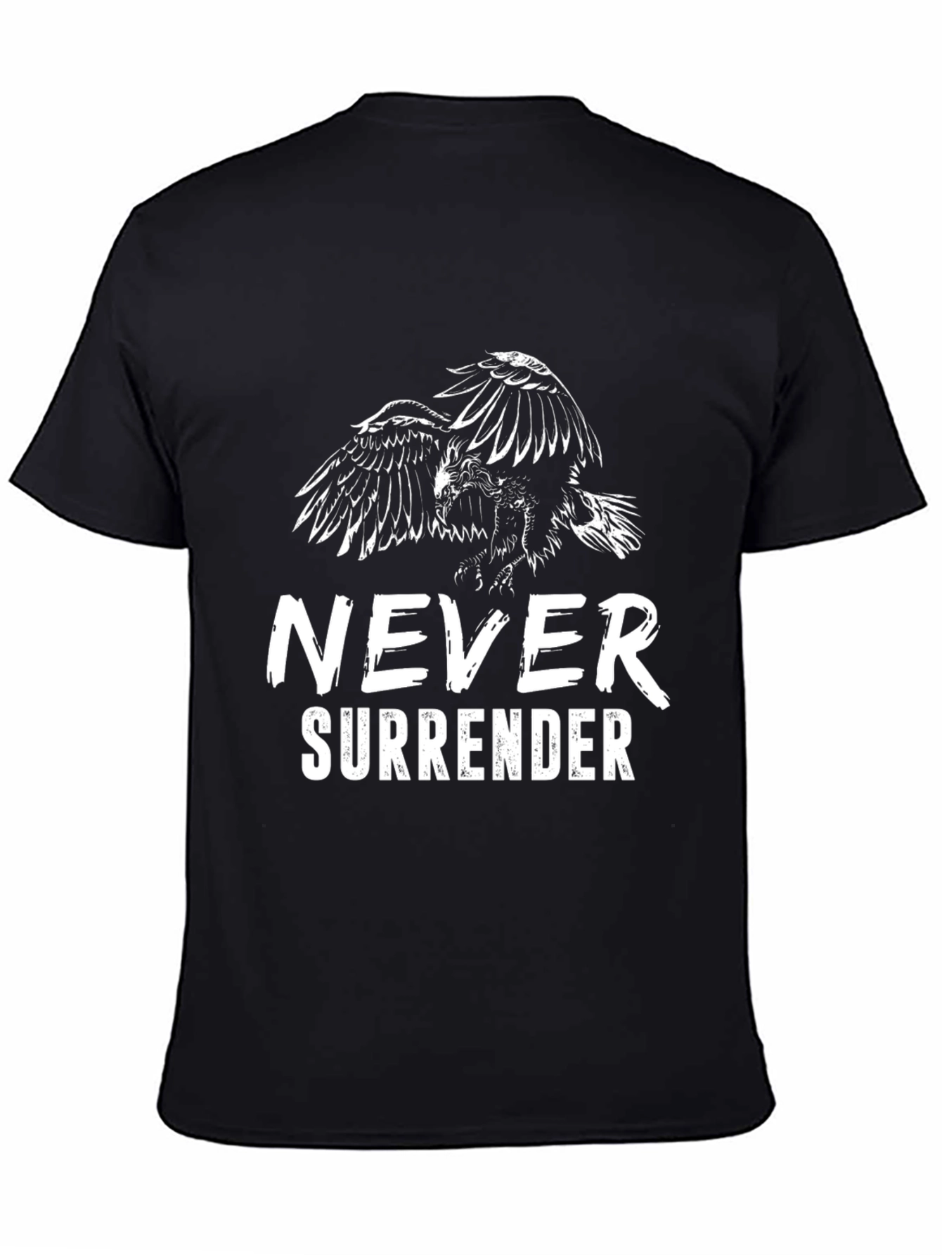 Never Surrender Eagle Graphic T-Shirt