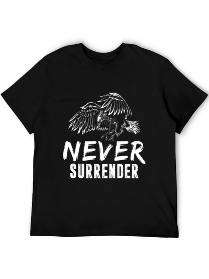 Never Surrender Eagle Graphic T-Shirt