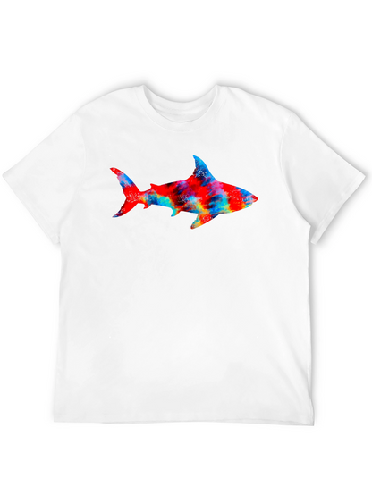 Shark Graphic Black Tee