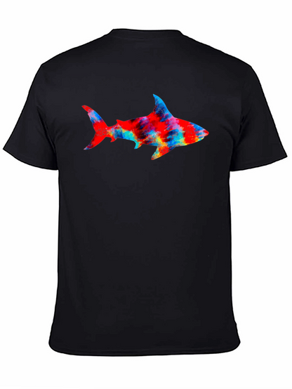 Shark Graphic Black Tee
