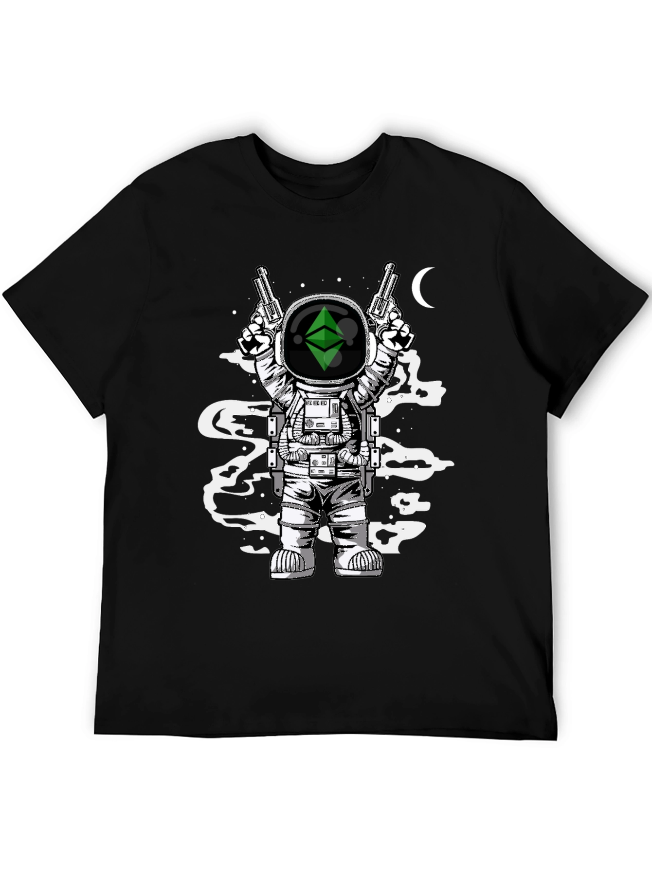 Astronaut Ethereum Crypto T-Shirt