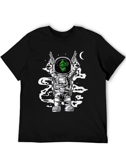 Astronaut Ethereum Crypto T-Shirt