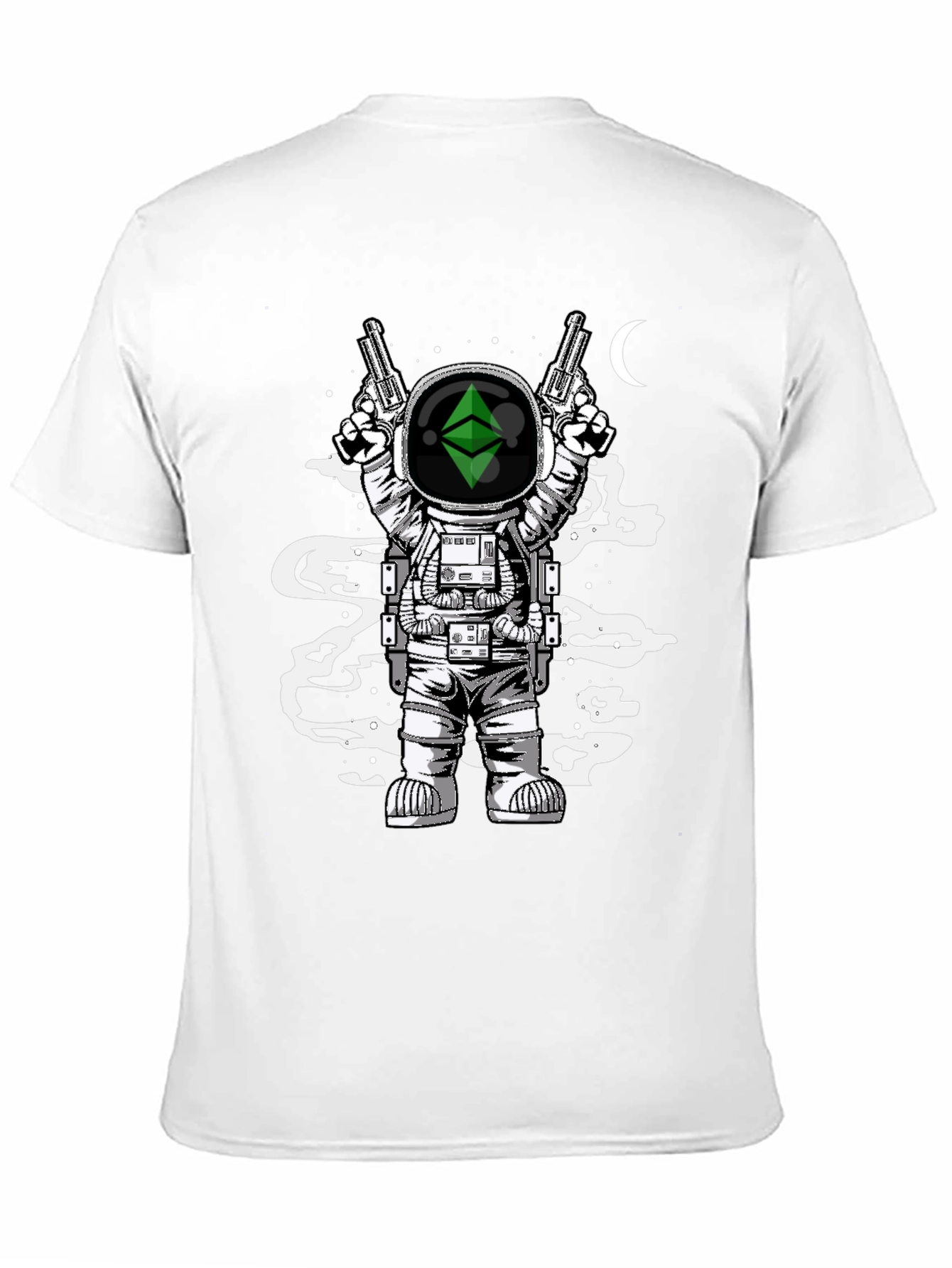 Astronaut Ethereum Crypto T-Shirt