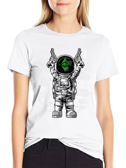Astronaut Ethereum Crypto T-Shirt