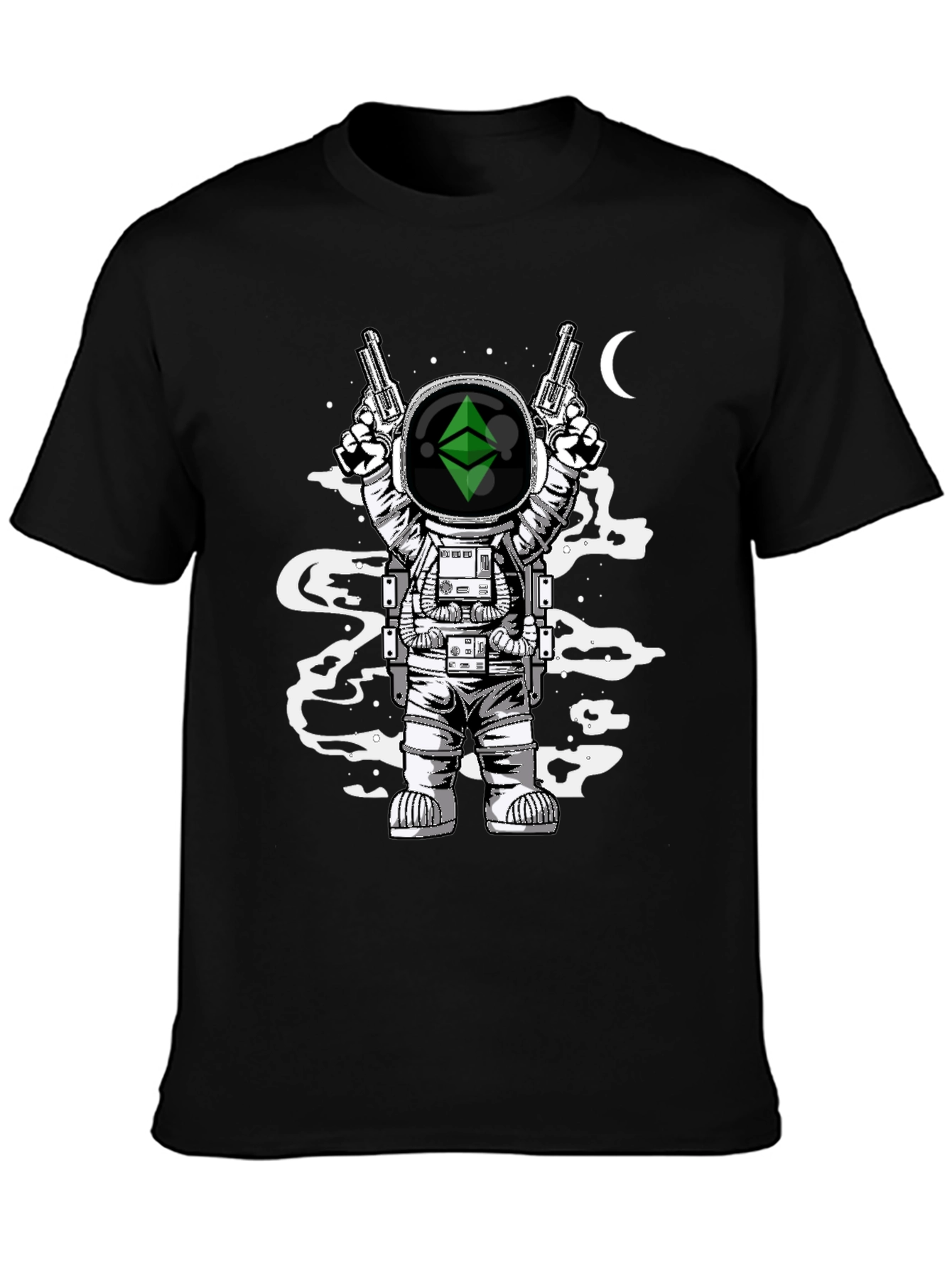 Astronaut Ethereum Crypto T-Shirt