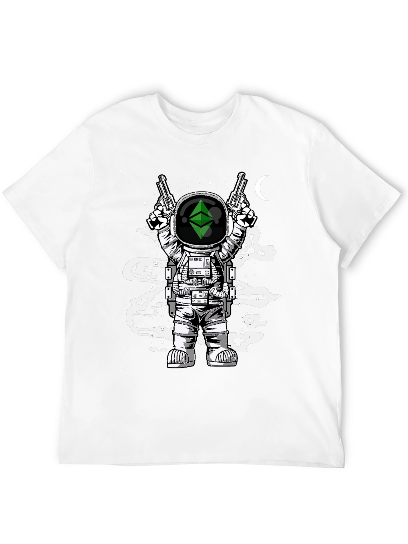 Astronaut Ethereum Crypto T-Shirt