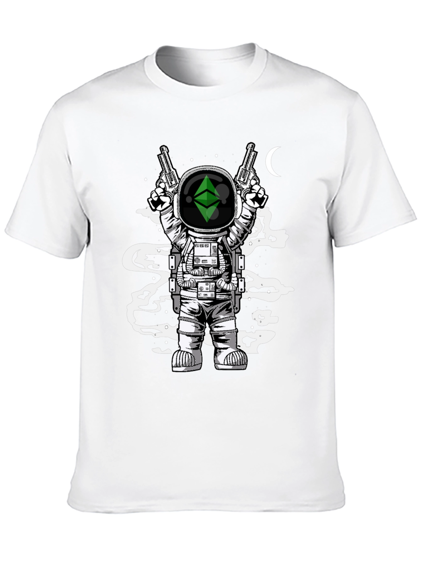 Astronaut Ethereum Crypto T-Shirt
