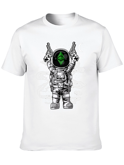 Astronaut Ethereum Crypto T-Shirt