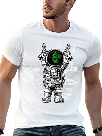 Astronaut Ethereum Crypto T-Shirt