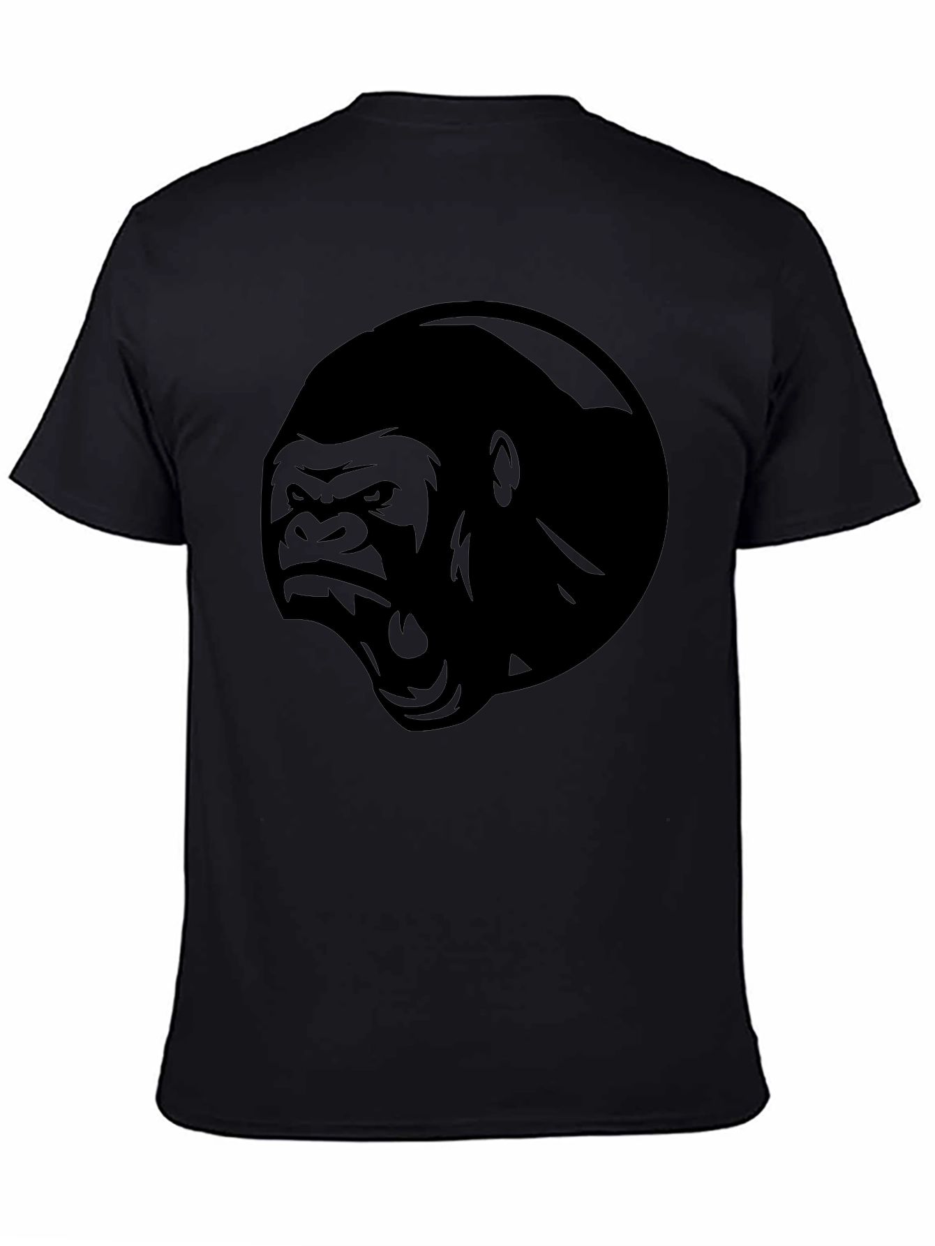Black Gorilla Graphic T-Shirt