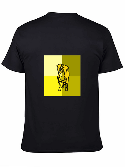 Dog Graphic Tee - Modern Pet Lover T-Shirt