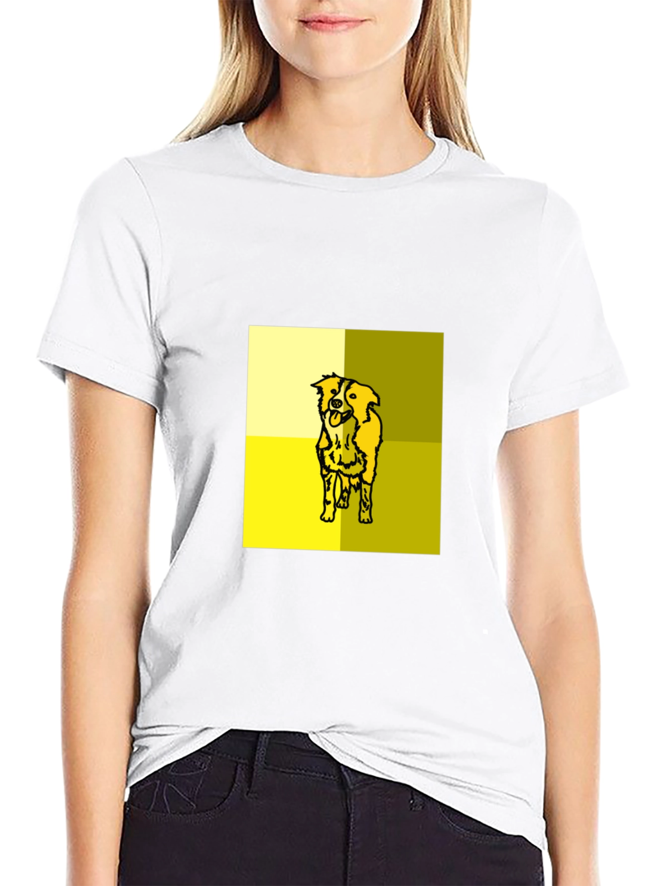 Dog Graphic Tee - Modern Pet Lover T-Shirt