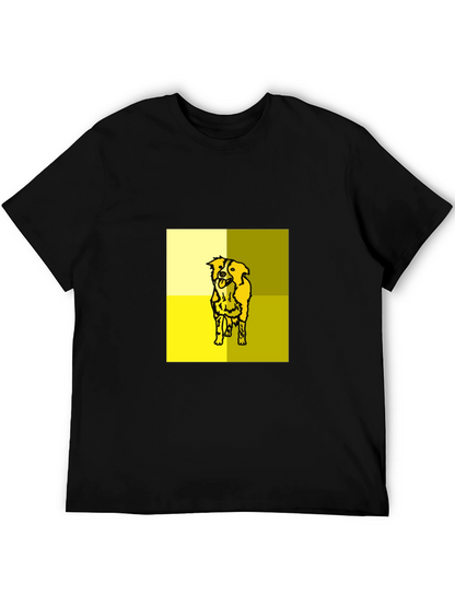 Dog Graphic Tee - Modern Pet Lover T-Shirt