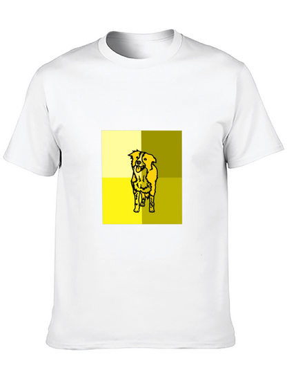 Dog Graphic Tee - Modern Pet Lover T-Shirt