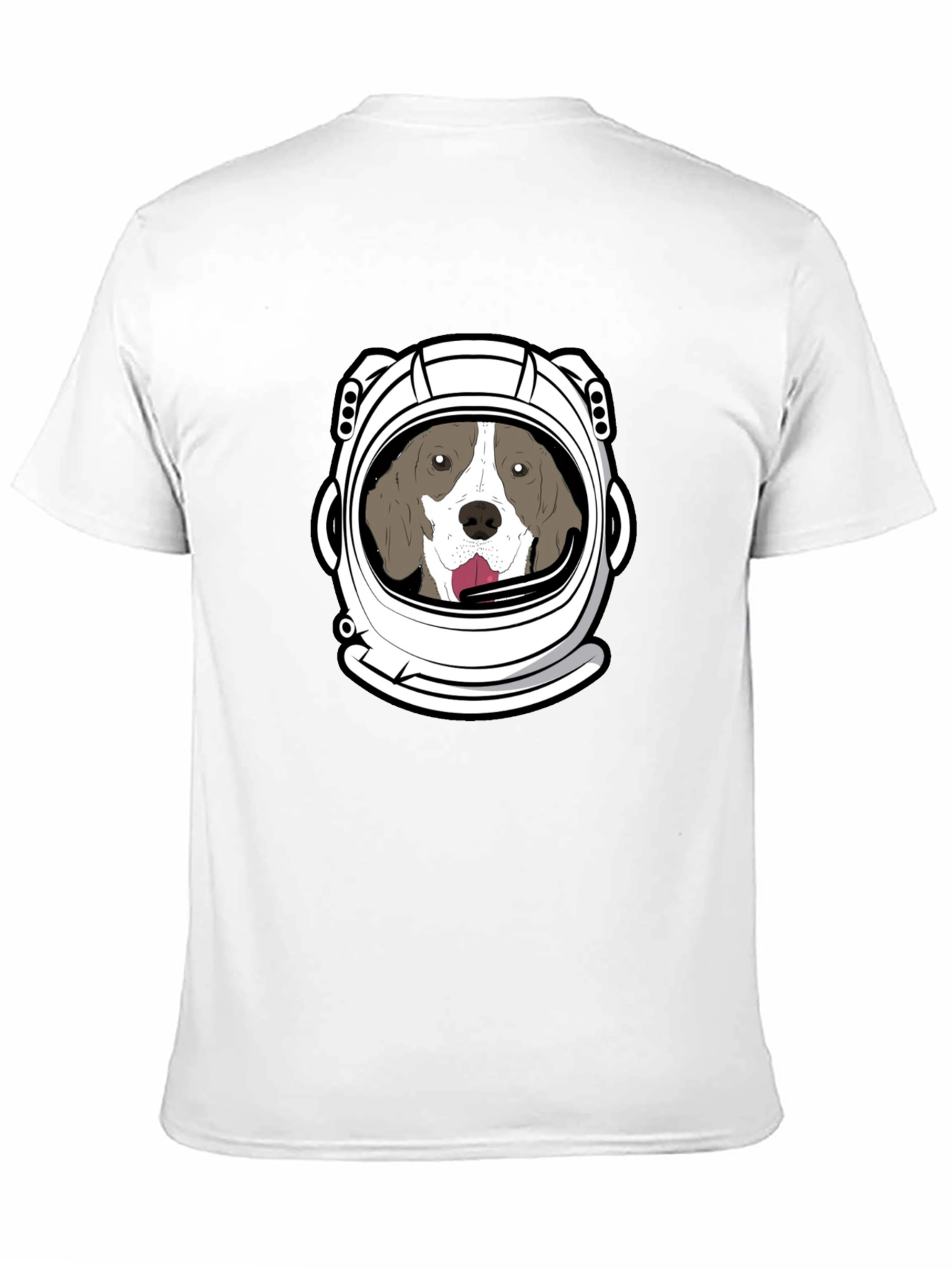 Dog Astronaut Graphic T-Shirt