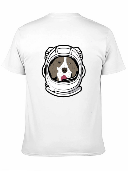 Dog Astronaut Graphic T-Shirt