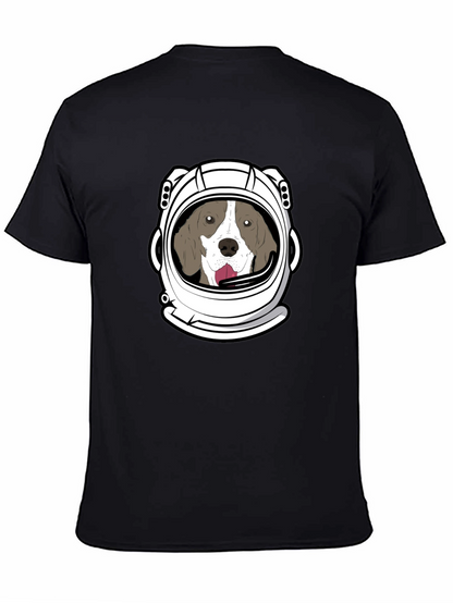 Dog Astronaut Graphic T-Shirt