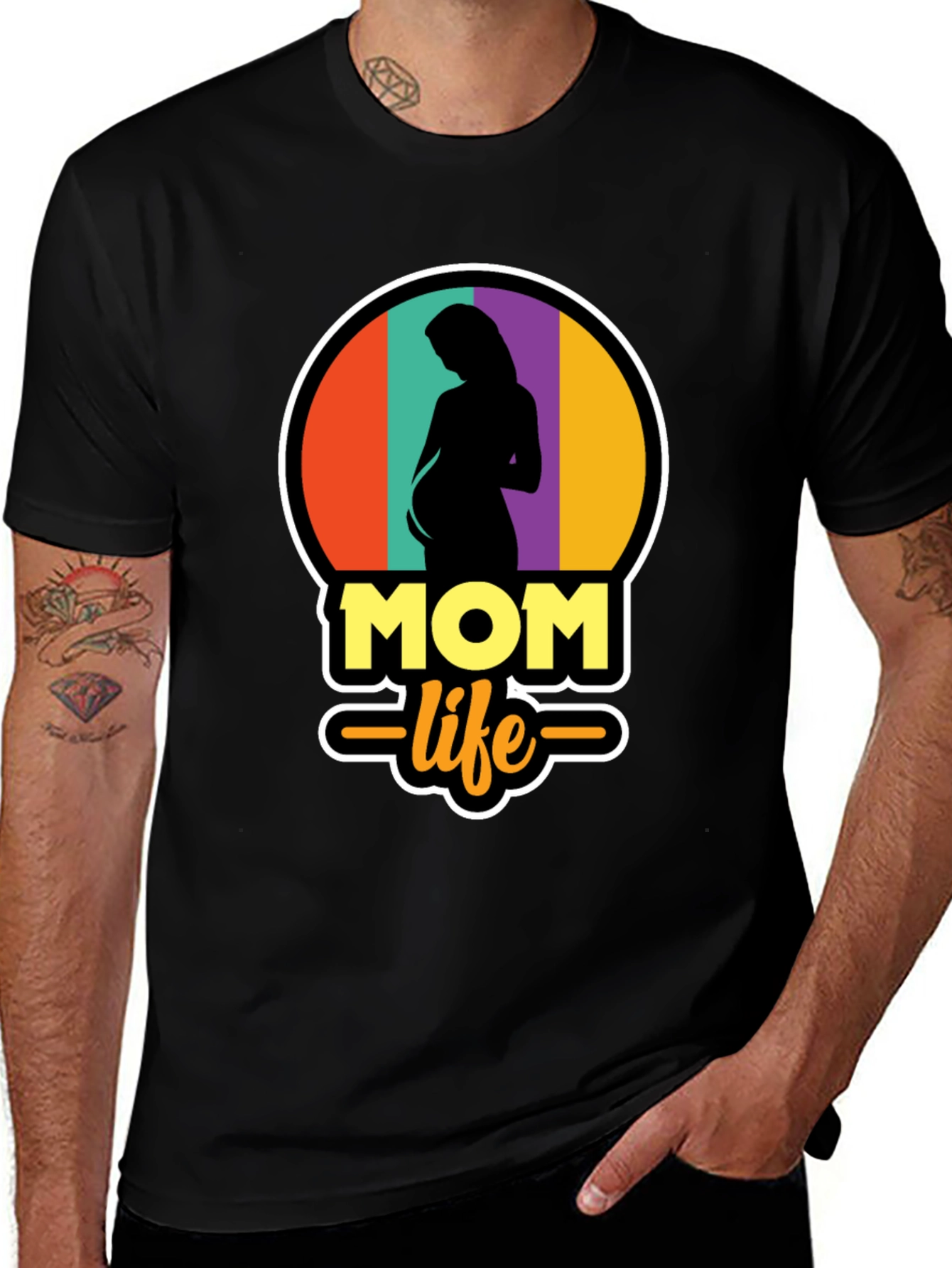 Mom Life T-Shirt - Pregnancy Tee
