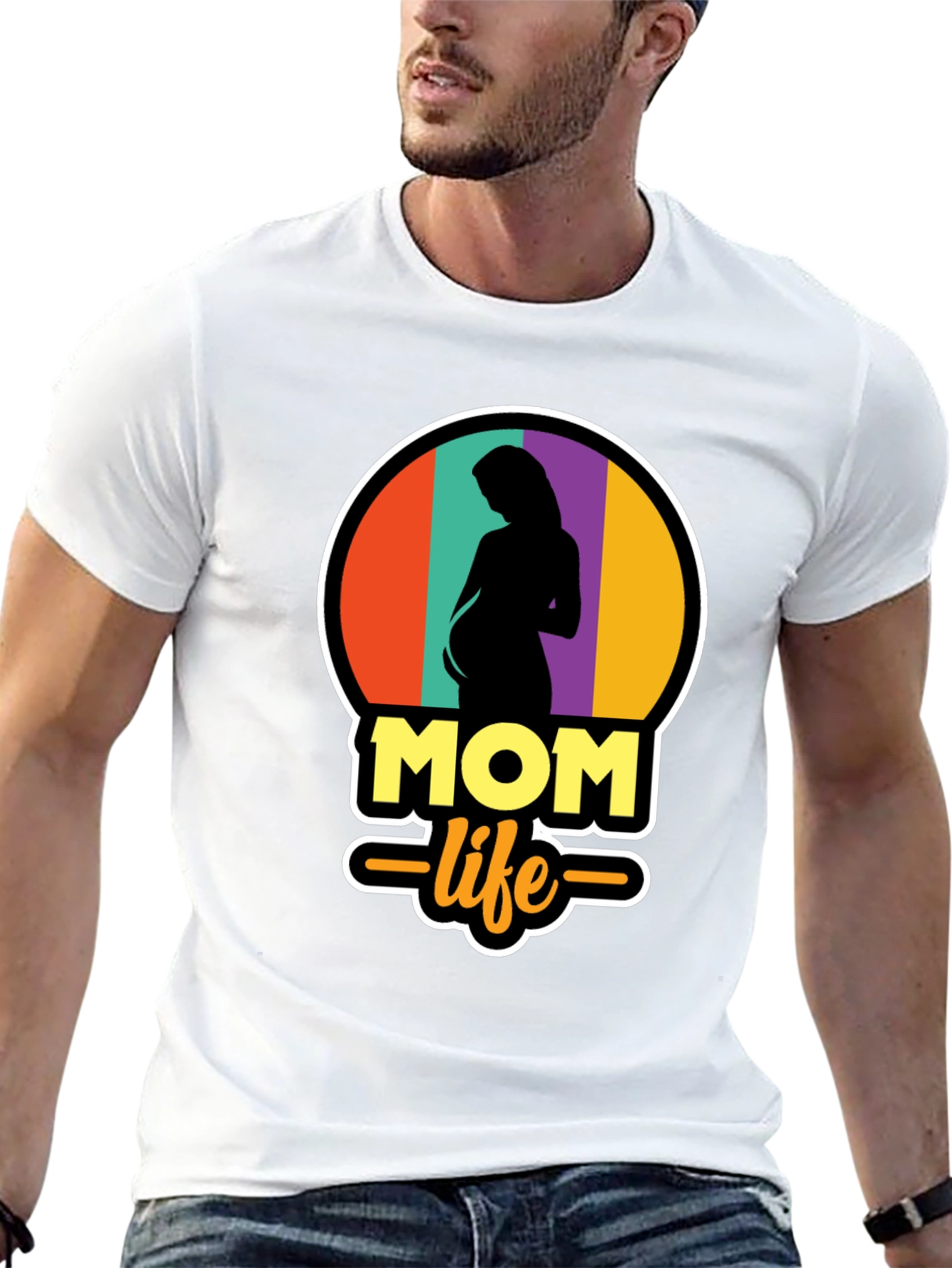 Mom Life T-Shirt - Pregnancy Tee