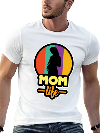 Mom Life T-Shirt - Pregnancy Tee